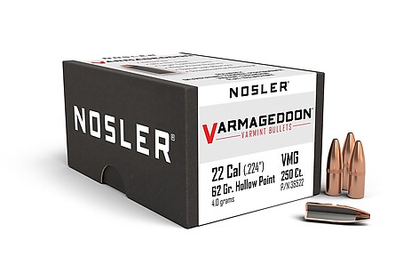 Nosler Varmageddon FBHP .22 62gr 250/Box - bild 2 av 4