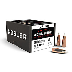 Nosler Accubond 30 Cal. 125gr 50/Box