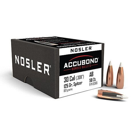 Nosler Accubond 30 Cal. 125gr 50/Box
