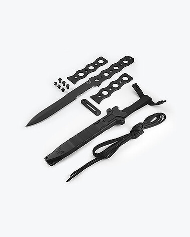 Benchmade 185SBK SOCP Fast Blad Svart Kniv - bild 7 av 8