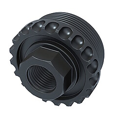 Lantac ADC HUB Titanium 1/2x28