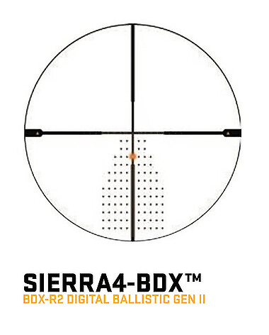 Sig Sauer SIERRA4BDX 6-24x50 SFP Belyst BDX-R2 Kikarsikte - bild 5 av 5
