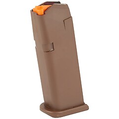 Glock G19/26 Gen5 9mm Luger 15 Skott Magasin FDE