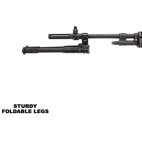 Leapers UTG New Gen Reinforced Clamp-on Bipod 221-259mm - bild 4 av 9