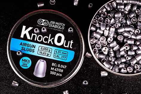 JSB KO Slugs MKII 4.51mm 0.650g 500st - bild 2 av 2