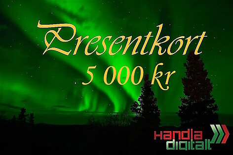 Presentkort - 5 000 kr