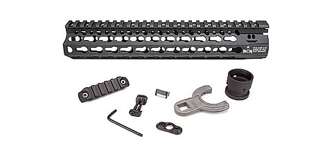 Bravo Company KMR Alpha 10 Keymod 267mm Handguard Svart - bild 2 av 5