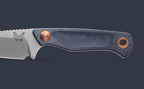 Benchmade 203-04 Dacian Blue Denim Micarta Kniv - bild 5 av 7