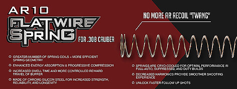 Strike Industries AR-10 Flat Wire Spring .308 - bild 2 av 2