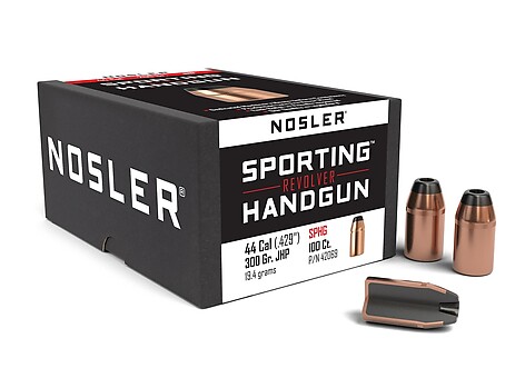Nosler Sporting Handgun JHP .44 300gr 100/Box - bild 2 av 4