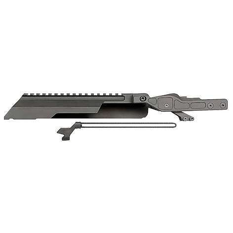 Midwest AK Alpha Railed Top Cover Svart