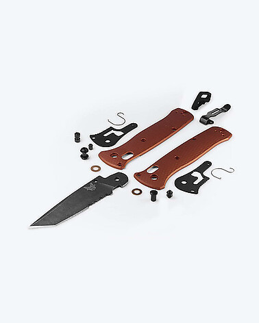 Benchmade 537SBK-07 Bailout Burnt Copper Aluminium Kniv - bild 6 av 7