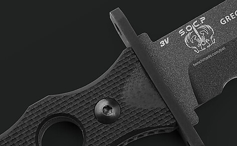 Benchmade 185SBK SOCP Fast Blad Svart Kniv - bild 2 av 8