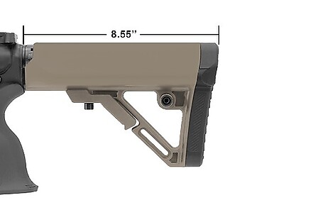 Leapers UTG Pro AR15 OPS Ready S1 Mil-Spec FDE - bild 4 av 8
