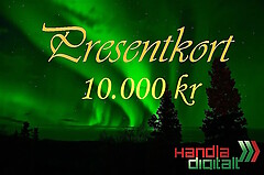 Presentkort - 10 000 kr