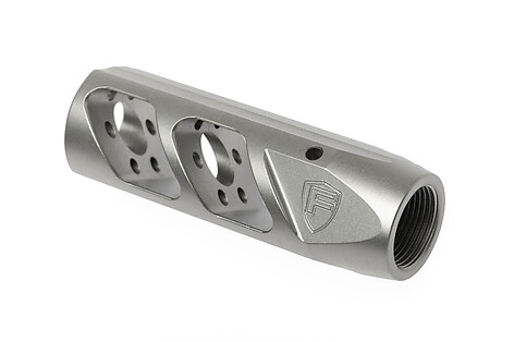 Fortis Manufacturing RED 7.62mm Muzzle Brake Silver - bild 2 av 3