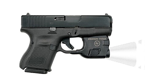 Crimson Trace Lightguard Glock 26, 27 Vapenlampa - bild 3 av 8