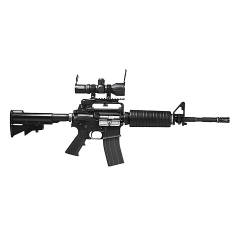 NcSTAR Compact Rubber Tactical 3-9x42 P4 Sniper Kikarsikte - bild 3 av 7