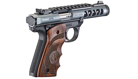 Ruger MKIV 22/45 Lite Diamond Grey .22 LR Pistol - bild 5 av 6