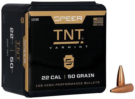 Speer TNT JHP .224 Caliber 50gr 100/Box - bild 2 av 2