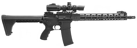 Leapers UTG Pro AR15 OPS Ready S5 Fixed Svart - bild 3 av 7