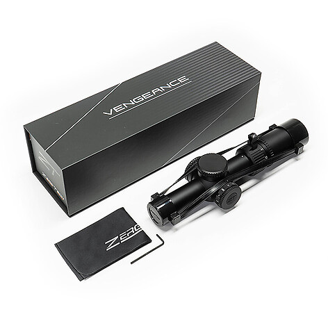 ZeroTech Vengeance 1-6x24mm SFP Belyst RAR Kikarsikte - bild 5 av 6