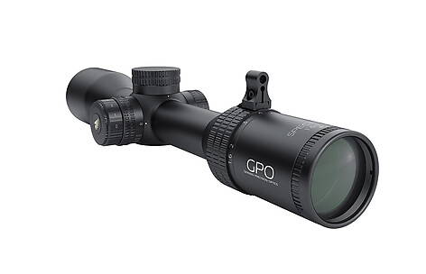 GPO Spectra 8X 1.6-13x44 SFP Belyst G4i Kikarsikte - bild 4 av 5