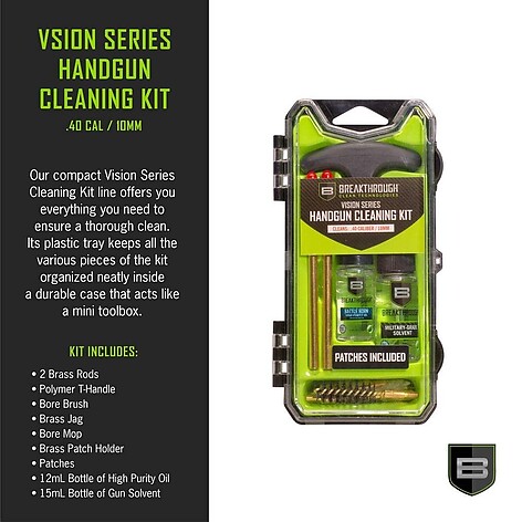 Breakthrough Clean Vision Pistol Cleaning Kit .40 / 10mm - bild 2 av 4