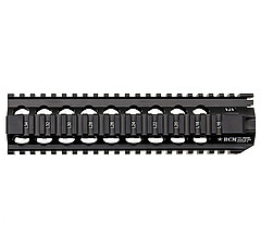 Bravo Company QRF-9 Quad Rail 235mm Handguard Svart