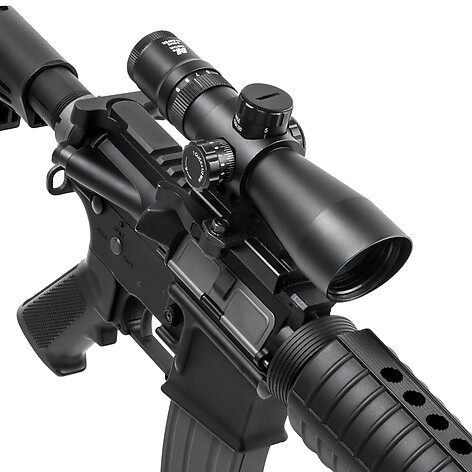 NcSTAR Mark III Tactical 3-9x42 Gen II Belyst Mil-Dot - bild 3 av 10