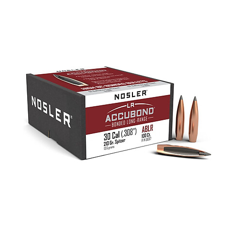 Nosler Accubond LR .30 210gr 100/Box