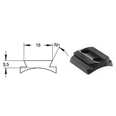 Recknagel Bakre Bas Verney Carron, Impact LA H:3.5mm B:15mm