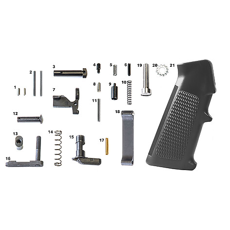 Geissele Standard Lower Parts Kit med Vapengrepp