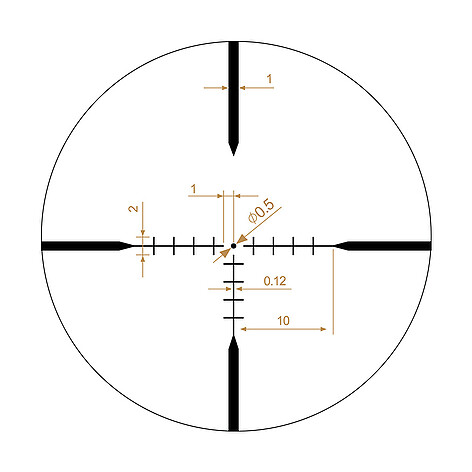 Riton Optics 3 Primal G2 4-16x44 SF SFP DHR Kikarsikte - bild 6 av 6