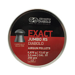 JSB Exact Jumbo RS 5.52mm - 0.87g 250st