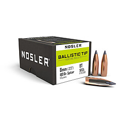 Nosler Ballistic Tip Hunting 8mm 180gr 50/Box