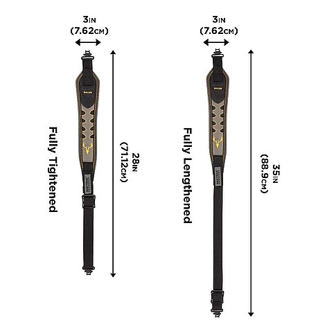 Allen Aspen Nubuck 89cm Vapenrem - bild 3 av 7