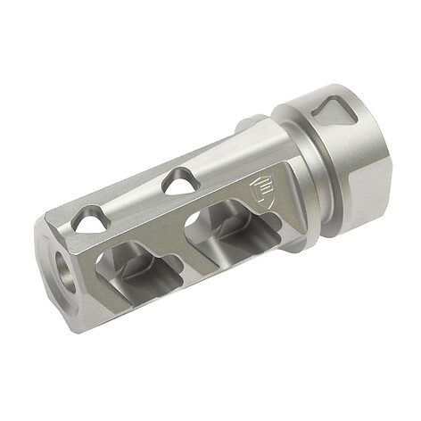 Fortis Manufacturing 5.56mm SS Muzzle Brake Silver