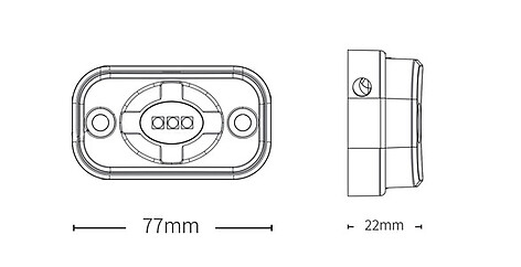 Lightforce ROK9 Arbetsbelysning 3x3W LED - bild 3 av 6