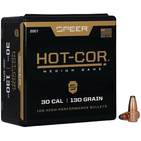 Speer Hot-Cor Rifle Bullet .308 Caliber 130gr 100/Box - bild 2 av 2