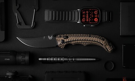 Benchmade 865BK-01 Mini Bedlam Kniv - bild 4 av 6