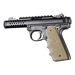 Hogue OverMolded Ruger MK IV 22/45 Vapengrepp FDE