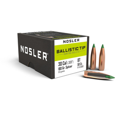 Nosler Ballistic Tip Hunting .30 180gr 50/Box