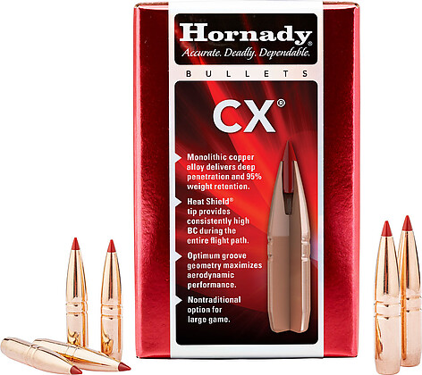 Hornady CX Bullets 7mm (.284) 139gr 50/Box - bild 2 av 2