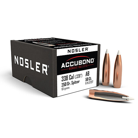 Nosler Accubond .338 250gr 50/Box