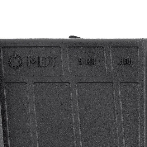 MDT AICS .308/6.5 Creedmoor 5 Skott Magasin Polymer - bild 3 av 4