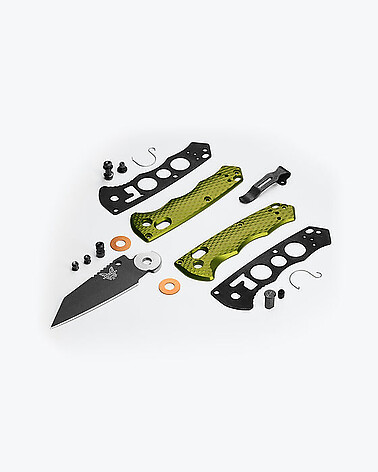 Benchmade 290BK-2 Full Immunity Woodland Green Kniv - bild 7 av 8