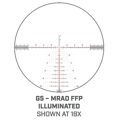 Bushnell Elite Tactical XRS3 6-36x56 SF FFP G5i Kikarsikte - bild 9 av 9