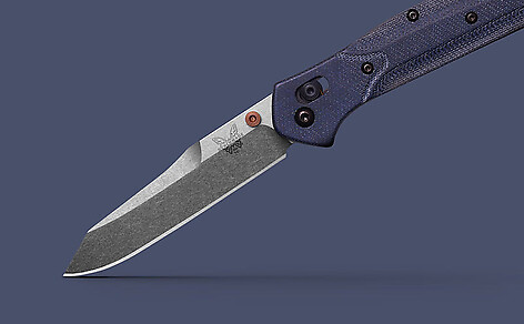 Benchmade 940-04 Osborne Denim Micarta Kniv - bild 6 av 8