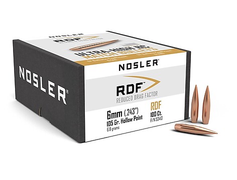 Nosler RDF 6mm 105gr 100/Box - bild 2 av 4